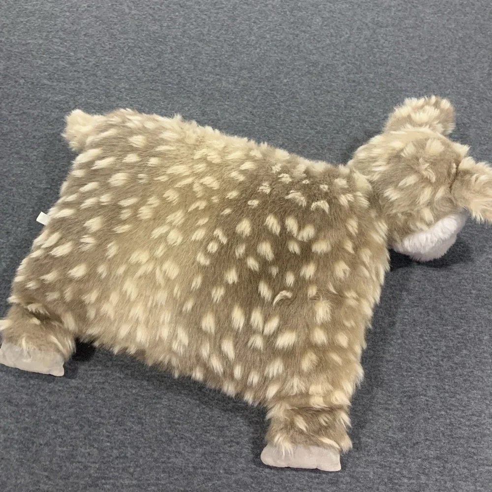 Pottery Barn Kids Pillow Fawn Deer Plush Animal Woodland (15x11) 2018